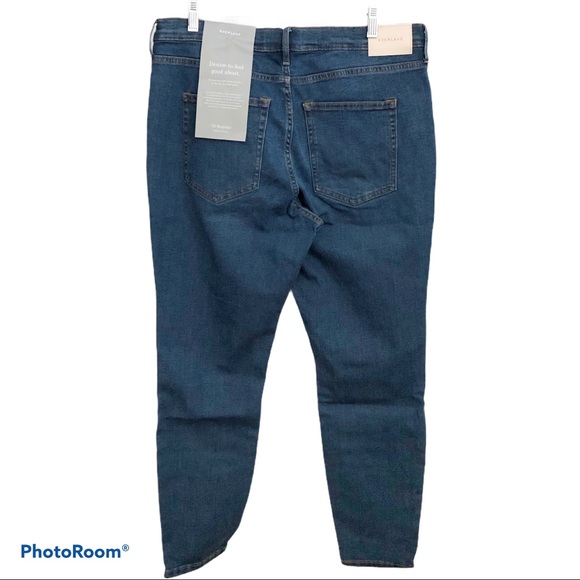 NWT Everlane Authentic Stretch Mid-Rise Jeans 33R - Picture 5 of 17